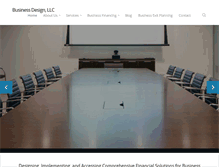 Tablet Screenshot of businessdesign.cc